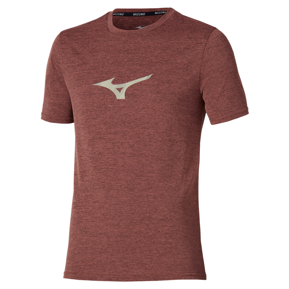 Mizuno Short Sleeve Tee copper brown