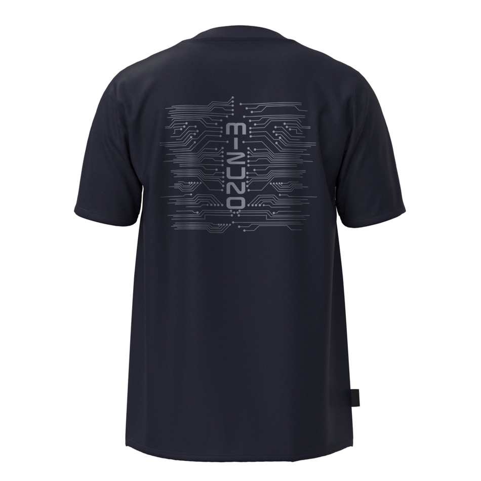 Mizuno Athletics Graphic T-Shirt dark blue