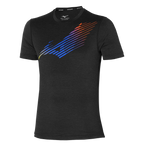 Mizuno Core Graphic RB Tee schwarz