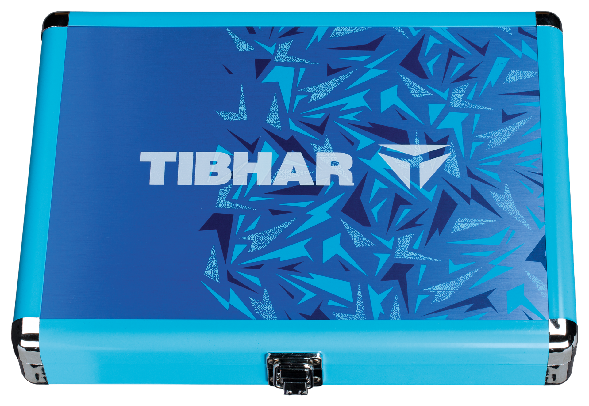 Tibhar Bat Case Alum Cube Spectra Blue