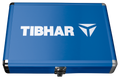 Tibhar Schlägerkoffer Alum Cube Premium II blau
