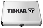 Tibhar Schlägerkoffer Alum Cube Premium II silber