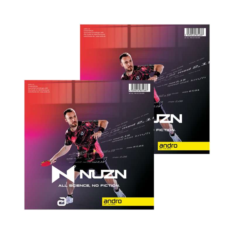 andro Rubber Protection Foils Pro Foil NUZN (2-pack)