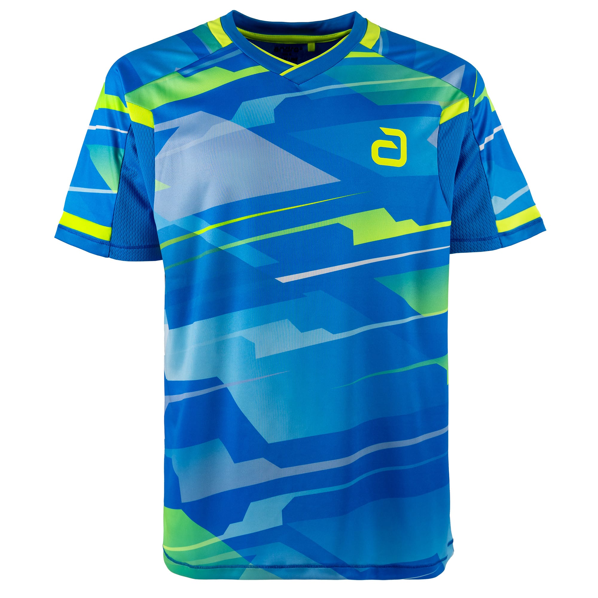 andro Shirt Sangai blue/yellow