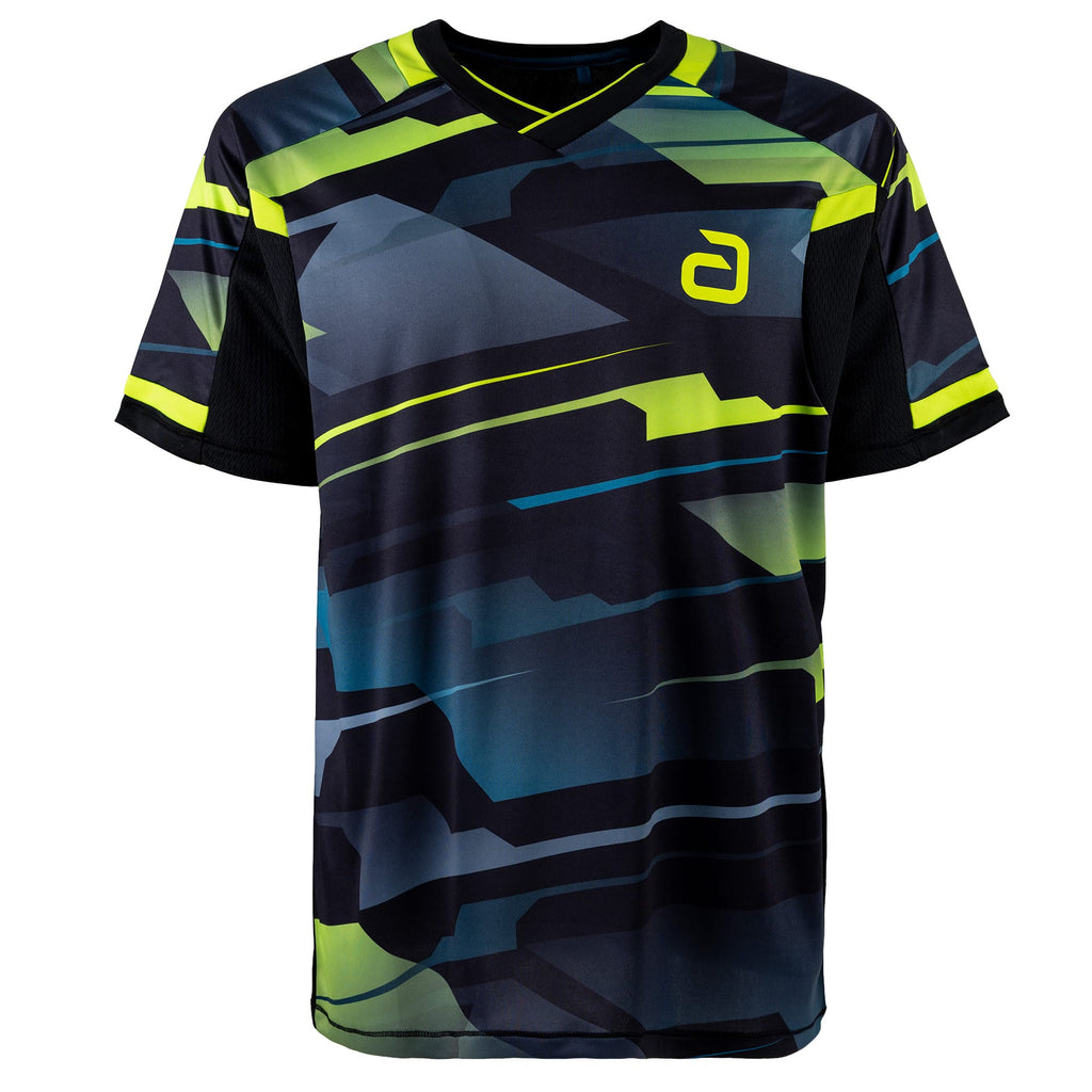 andro shirt Sangai black/yellow