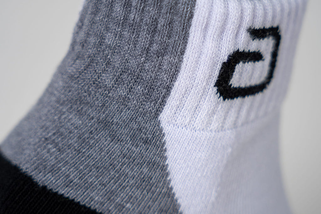 andro Socks Pace 2.0 white/grey