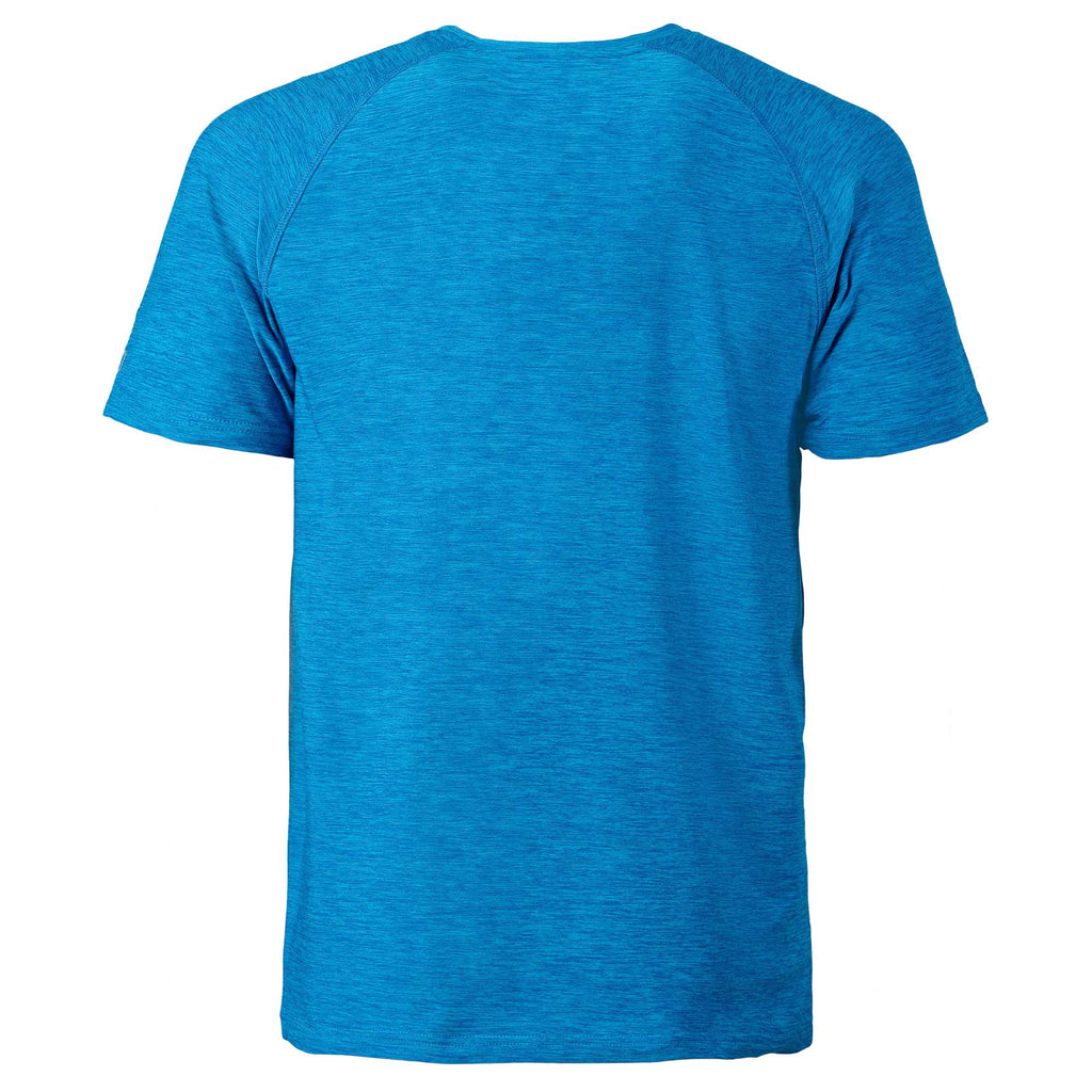 andro T-Shirt Melange Alpha lagoon blau