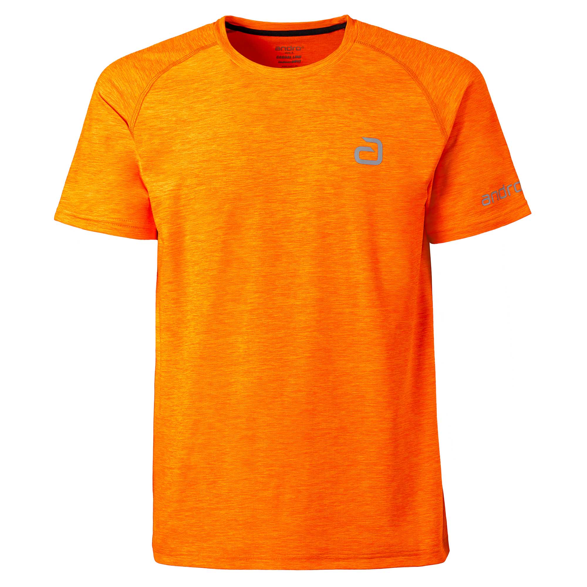 andro T-Shirt Melange Alpha orange