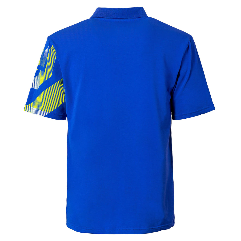 andro Shirt Benzon cotton blue/yellow