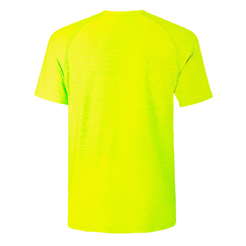 andro T-Shirt Melange Alpha neon yellow