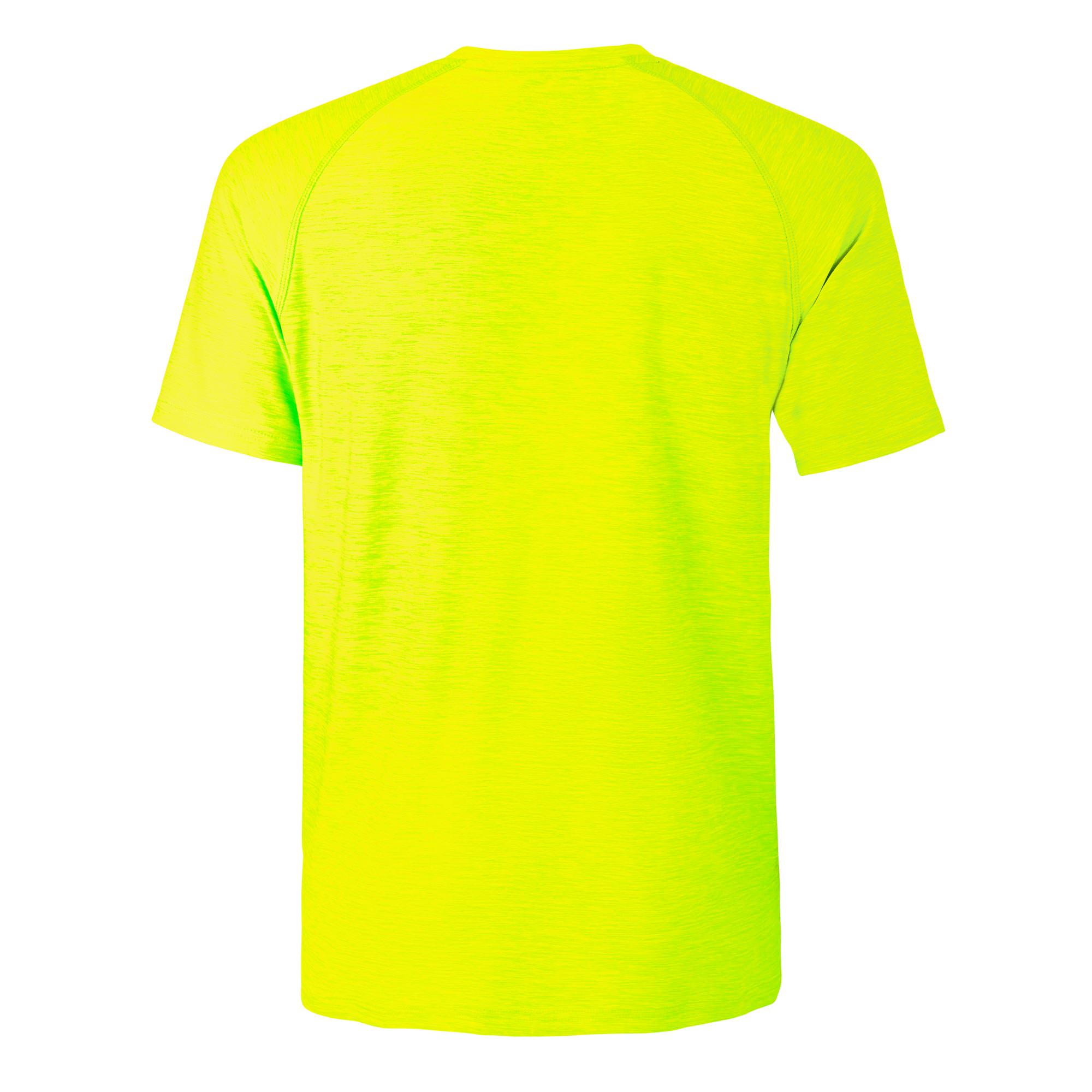 andro T-Shirt Melange Alpha neon yellow