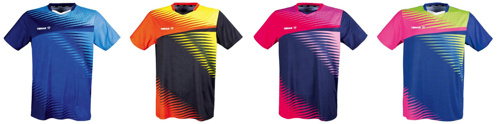 Tibhar T-Shirt Azur Farbübersicht