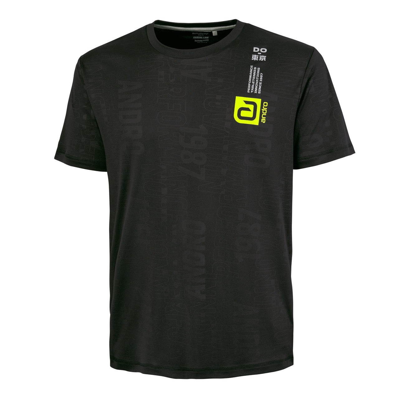 andro Shirt Dexar schwarz