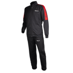 Tibhar Trainingsanzug Domino schwarz/rot