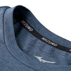 Mizuno T-Shirt Core RB Tee indigo blue