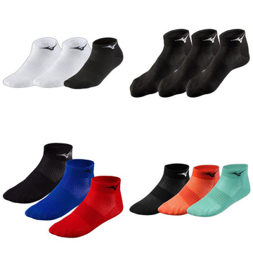 Mizuno Socks 3-pack white/white/black