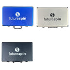 futurespin Doppelkoffer Alu Farbübersicht blau silber schwarz
