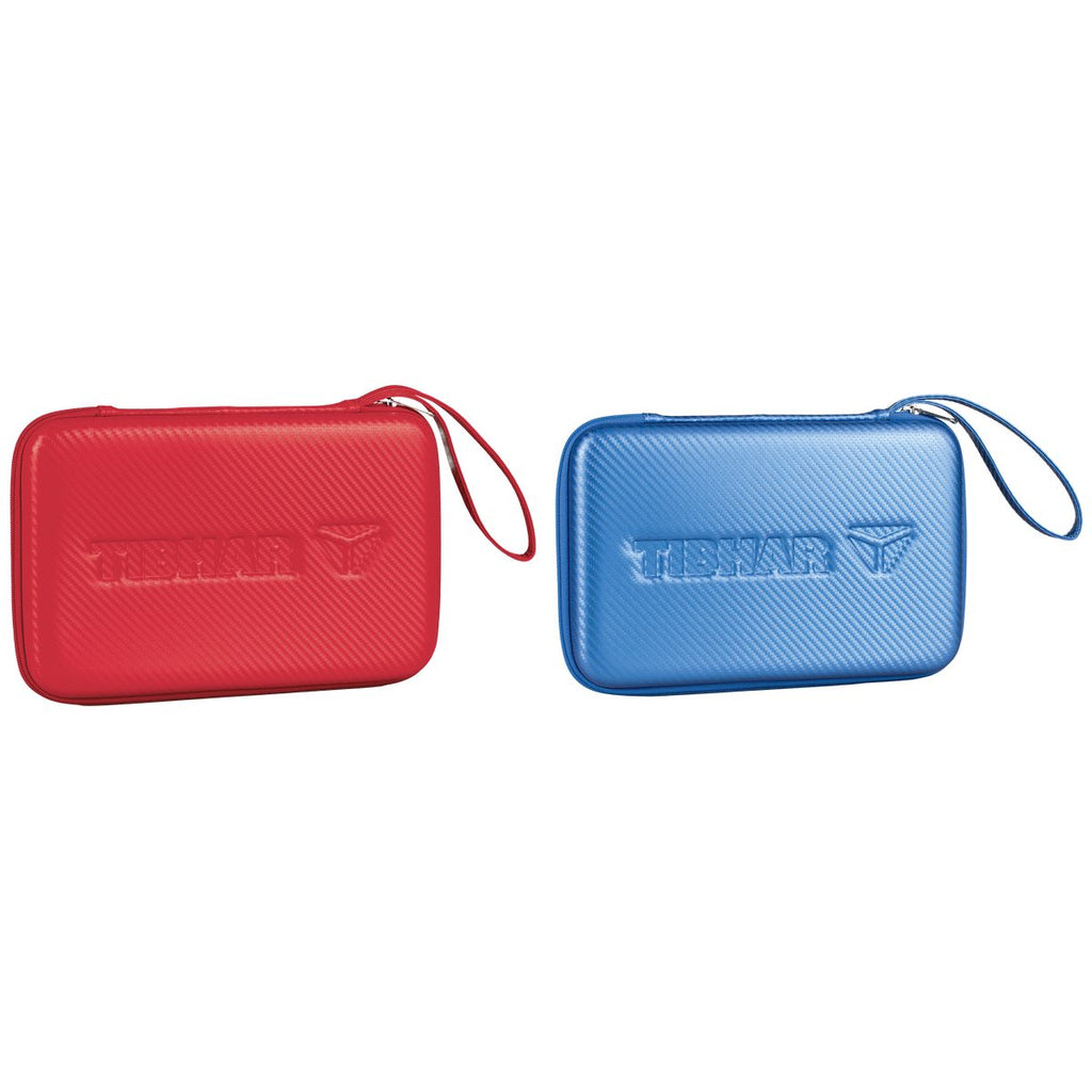 Tibhar Hardcase Carbon Farbübersicht rot blau