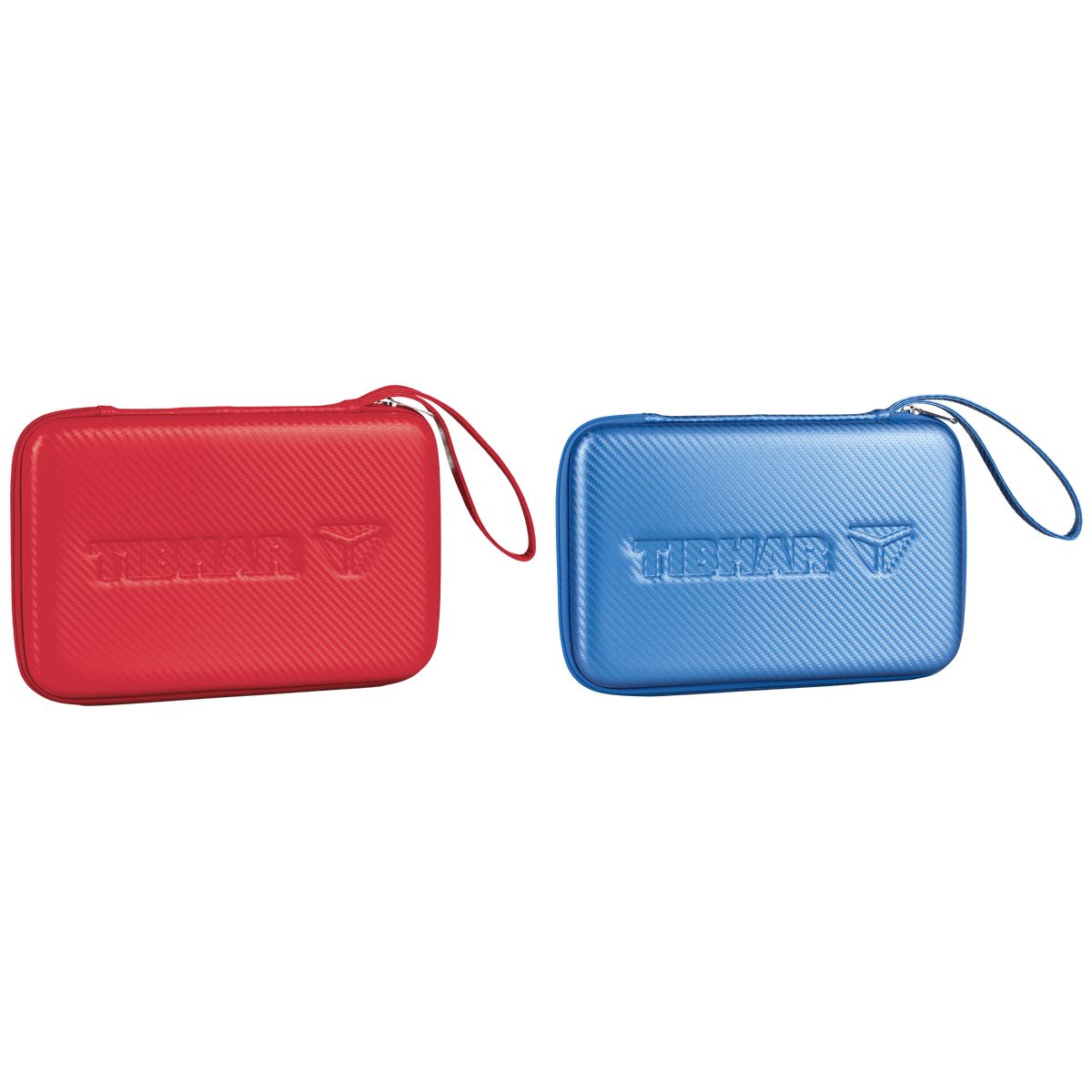 Tibhar Hardcase Carbon Farbübersicht rot blau
