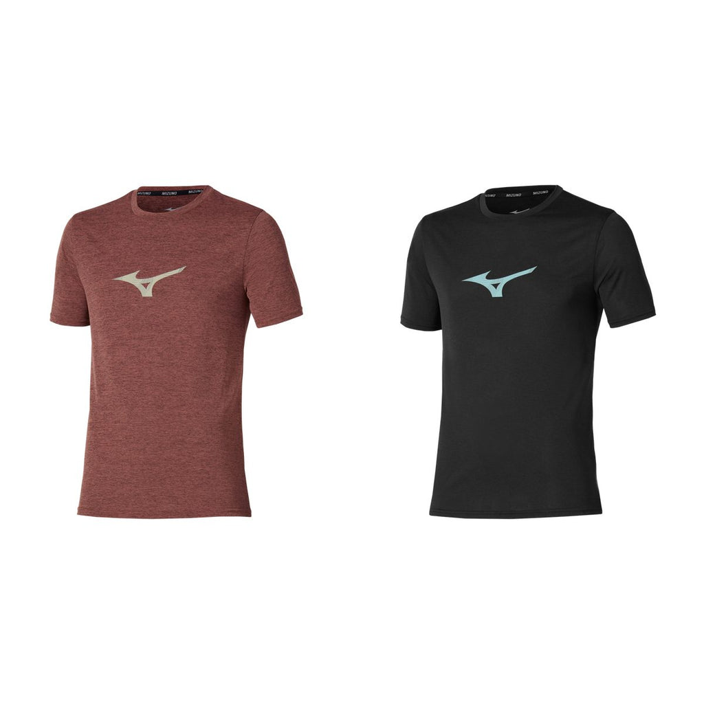 Mizuno Short Sleeve Tee Farbübersicht copper brown black