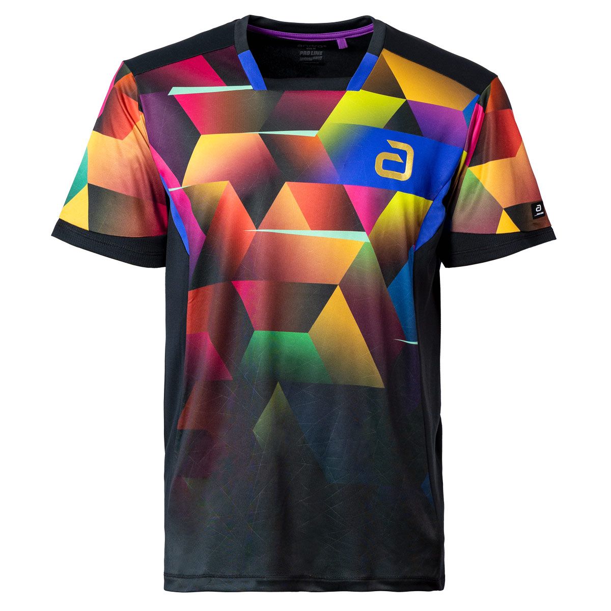 andro Shirt Nagaja schwarz/gold