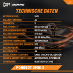 Donic Pongbot Omni S Pro Technische Daten