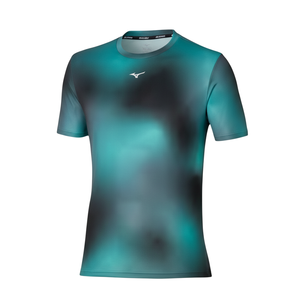 Mizuno Core Graphic Tee aquifer