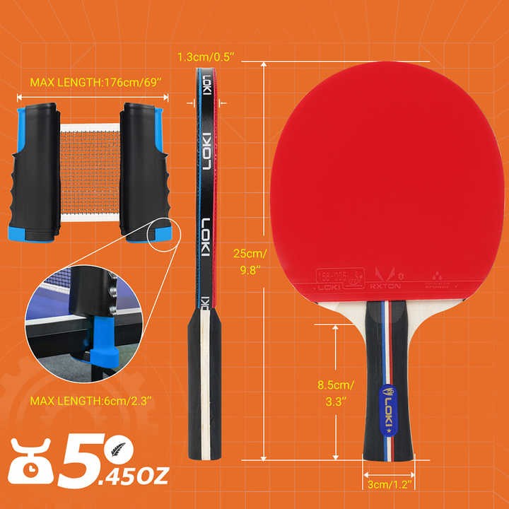 Loki Tischtennis-Set mit Netz