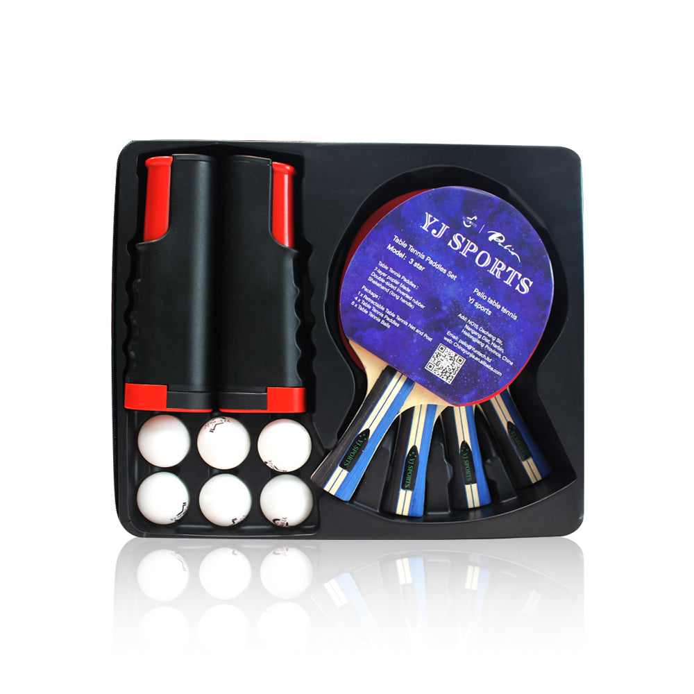 YJ Sports Tischtennis-Set Fun