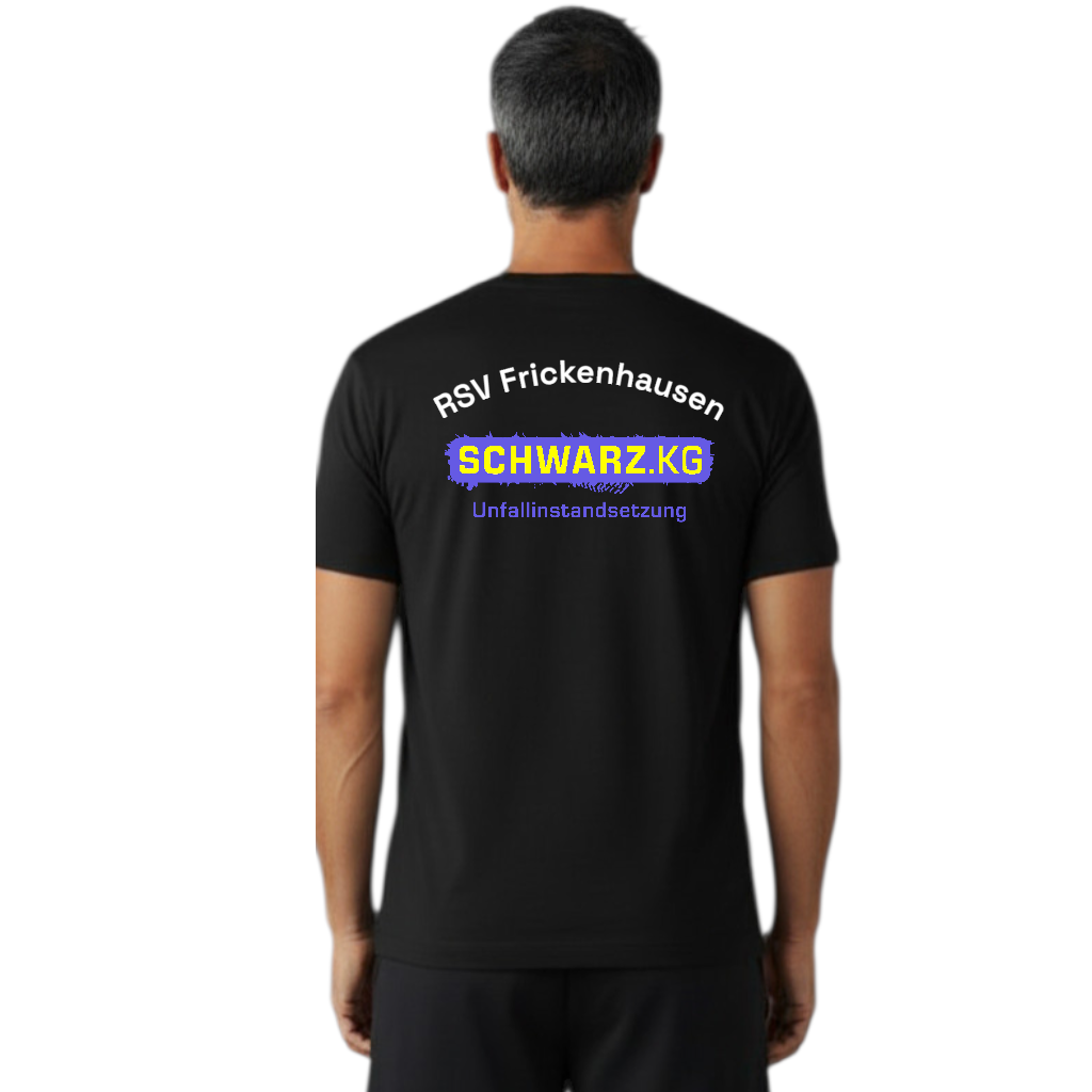 futurespin Promoshirt mit Druck "RSV Frickenhausen" schwarz