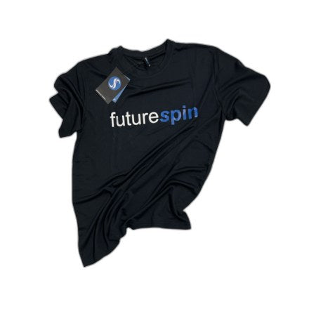 futurespin T-Shirt Promo Schwarz