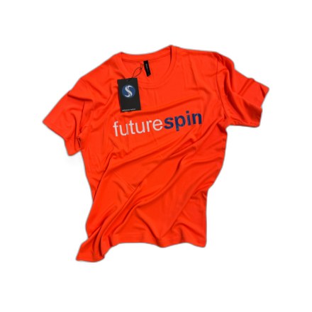 futurespin T-Shirt Promo Orange